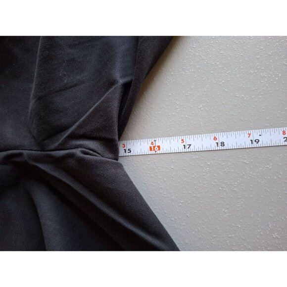 Lee Total Freedom Pants Mens 36W 28L Black Flat Front Relaxed Fitt Preppy - Picture 9 of 9